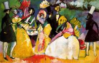 Kandinsky, Wassily - Group in Crinolines